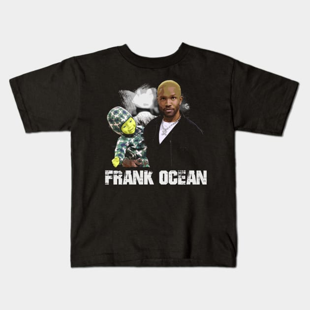 Moon River Serenade Frank's Cinematic Odyssey Kids T-Shirt by Iron Astronaut